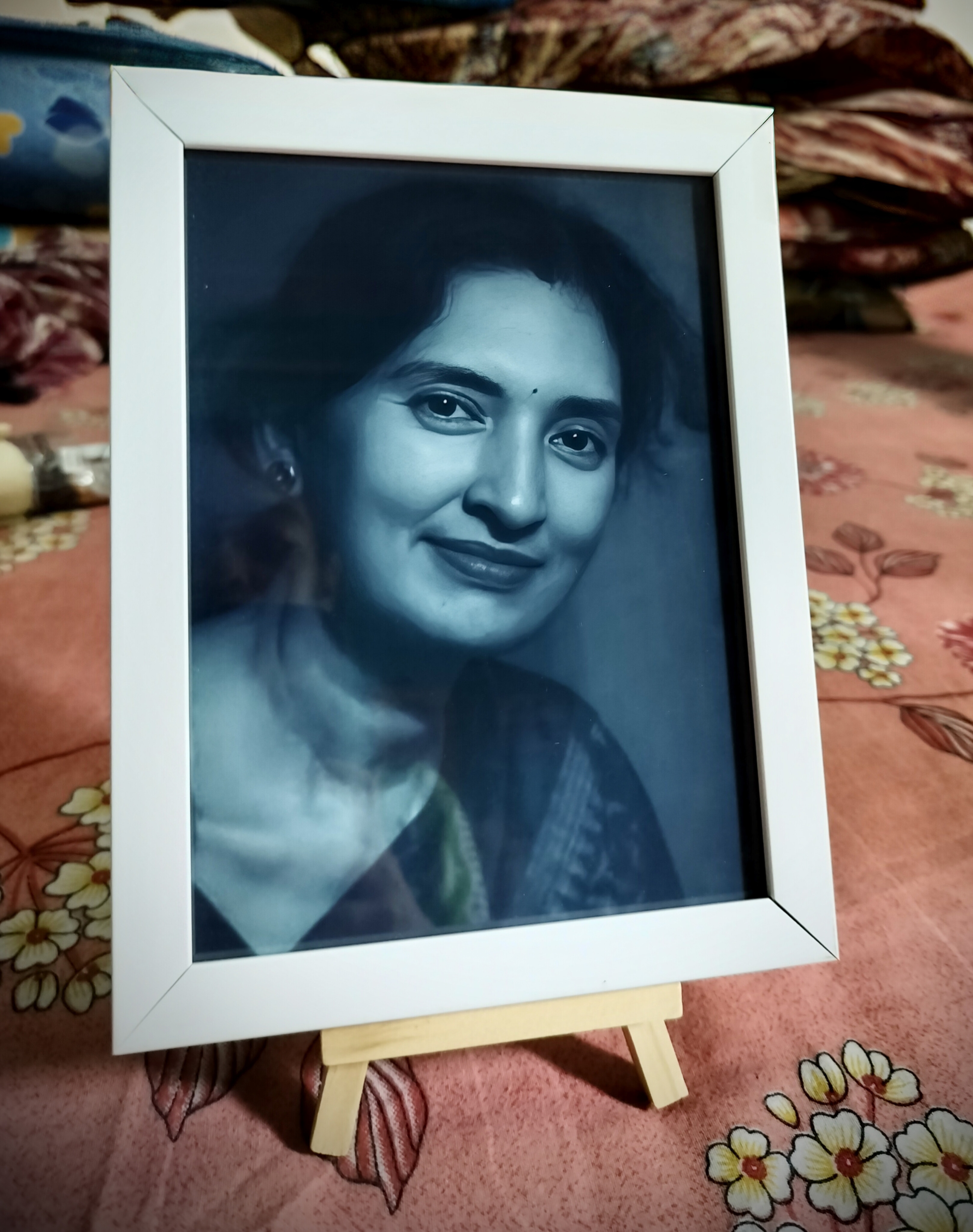 A5 White Photo Frame